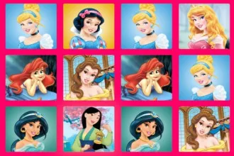 Disney Princess 2048