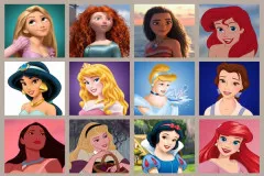 Disney Princess 2048