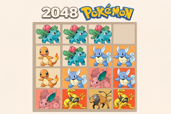 2048 Pokemon