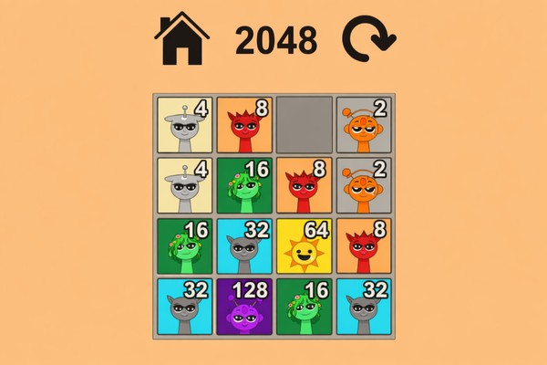 Sprunki 2048